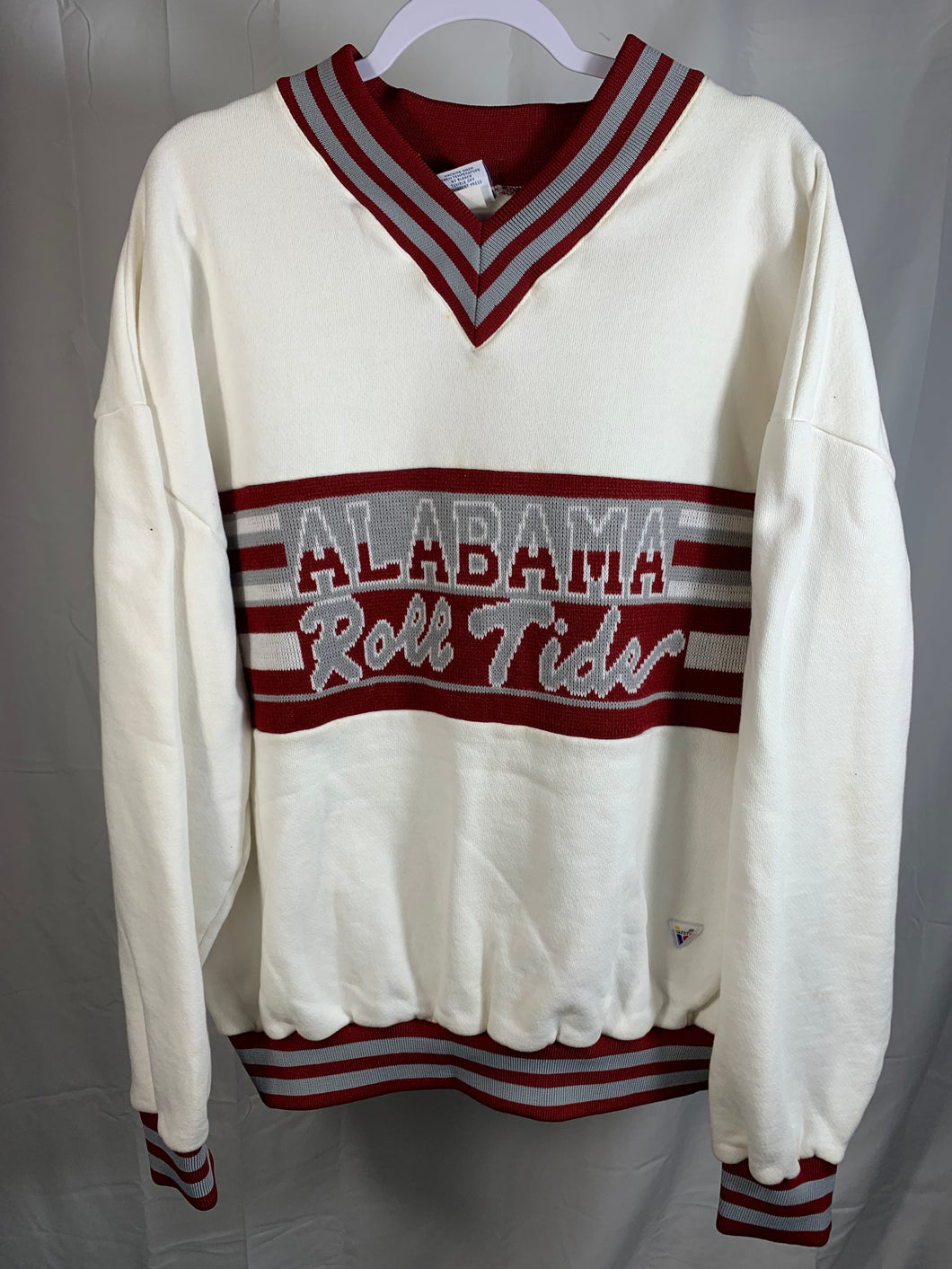 Vintage Alabama Striped Rare Sweater Sweatshirt XXL 2XL