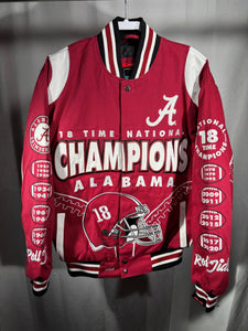 University of Alabama Heavy Cotton Twill Jacket