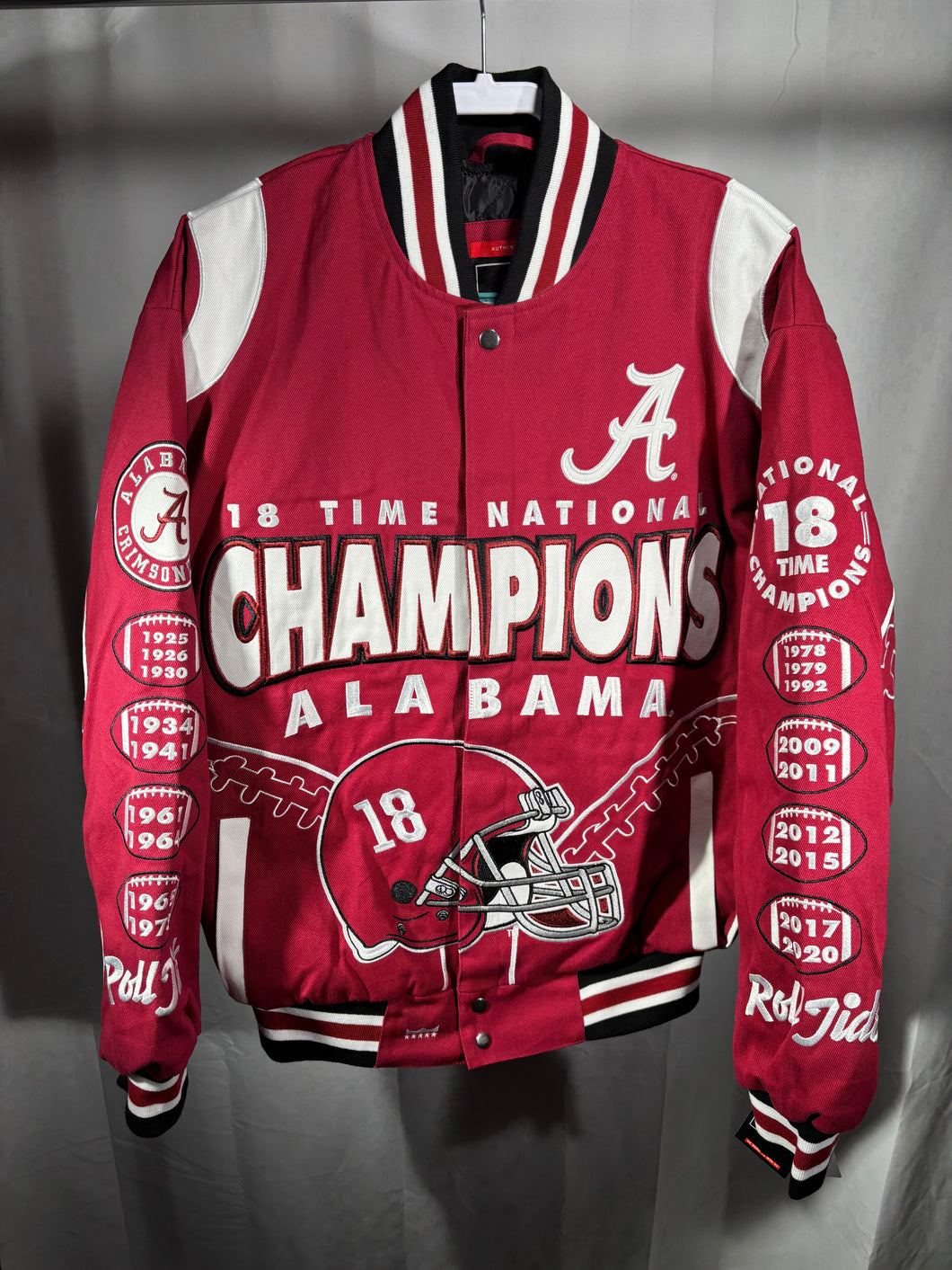 University of Alabama Heavy Cotton Twill Jacket