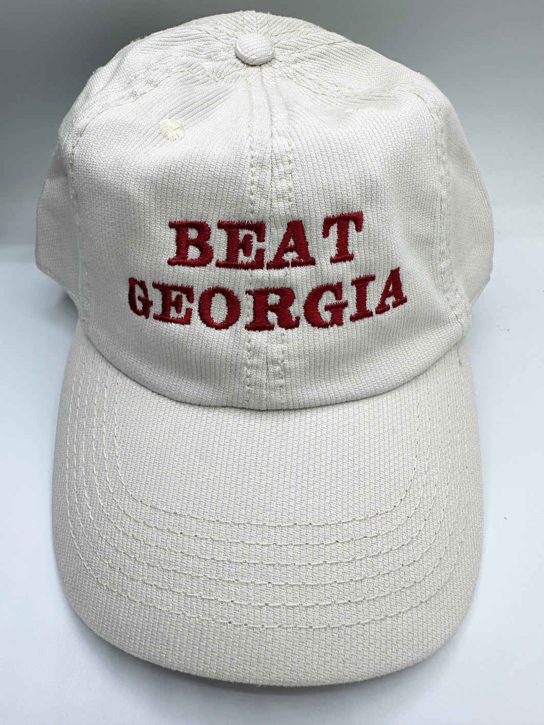 Beat Georgia Game Day Unstructured Custom Hat