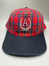 Load image into Gallery viewer, Vintage Alabama Plaid Two Tone Snapback Hat
