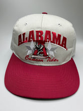 Load image into Gallery viewer, Vintage Alabama X Super Stars Two Tone Snapback Hat
