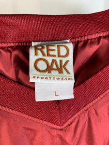 Vintage Alabama Red Oak Windbreaker Jacket Pullover Large