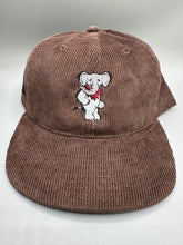 Load image into Gallery viewer, Corduroy Dancing Elephant X AV Custom Cap
