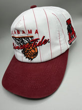 Load image into Gallery viewer, Bama Hoops Snapback Hat - Pinstripe Collection (Vol. 2)
