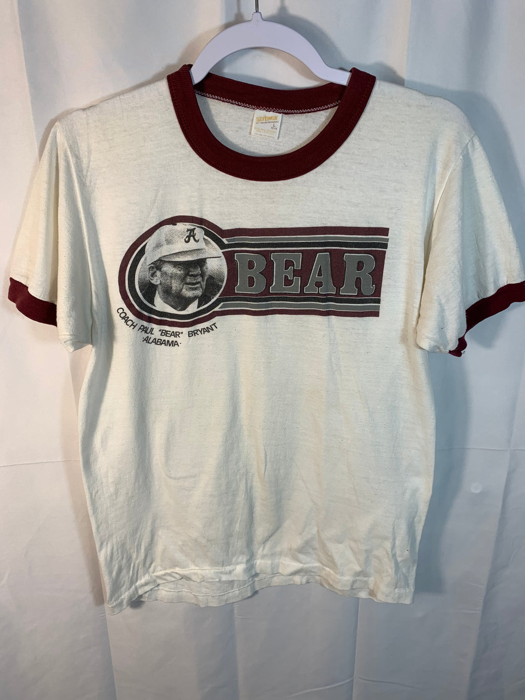 Vintage 1970’s Bear Bryant T-Shirt Medium