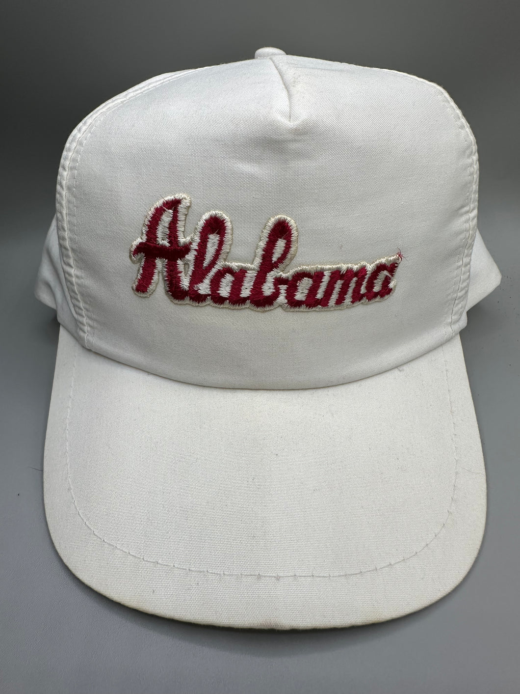 Vintage Alabama White Snapback Hat