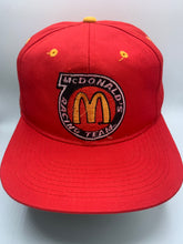 Load image into Gallery viewer, Vintage McDonald’s Nascar Racing Snapback Hat
