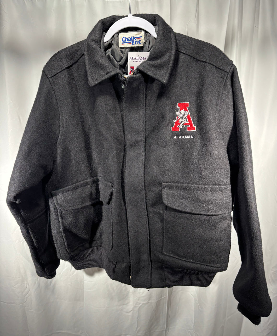 Vintage Alabama X Chalk Line Black Heavy Jacket Medium