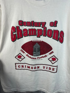 1992 National Champs Century of Champions T-Shirt XL