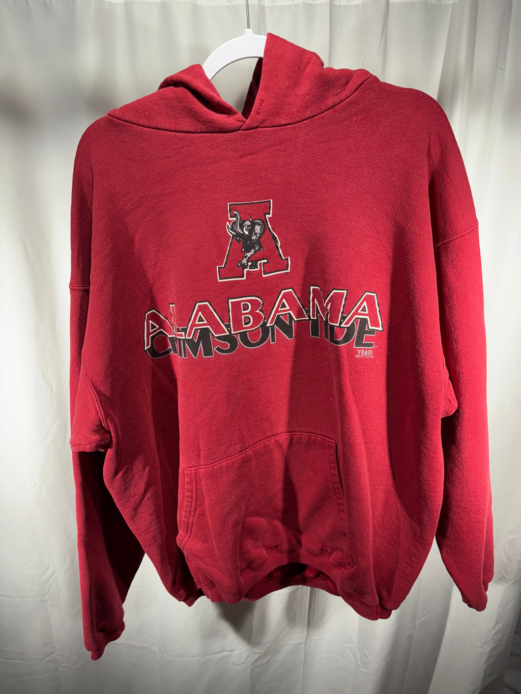 Vintage Alabama Crimson Hoodie Sweatshirt XL