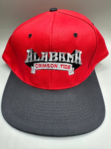 Vintage Alabama Crimson Tide Two Tone Snapback Hat