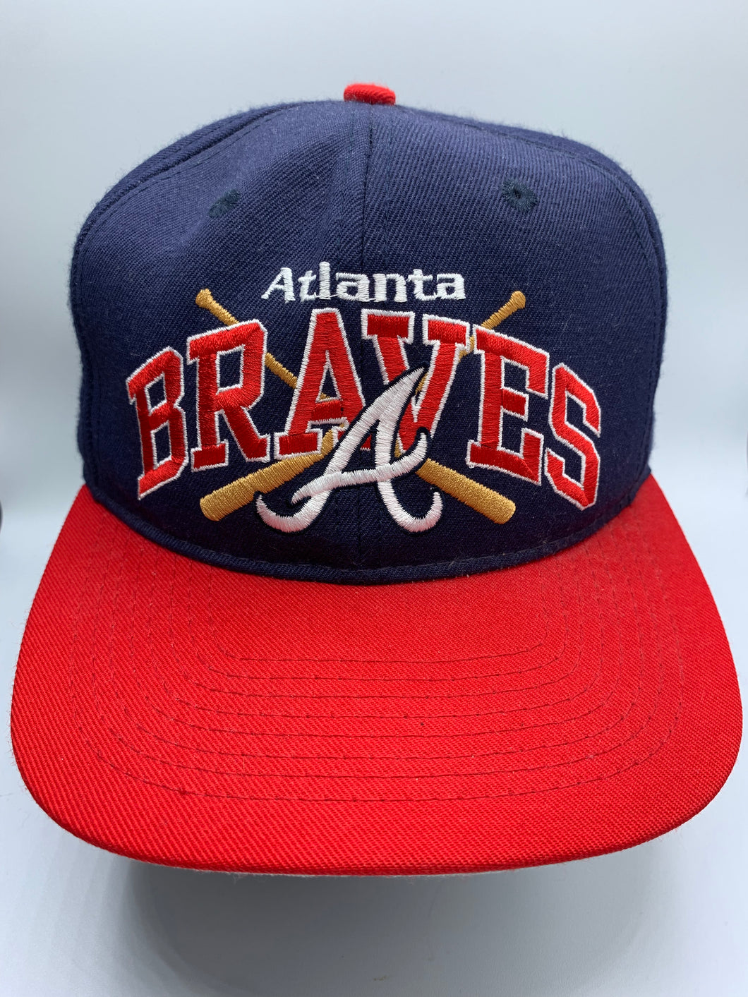 Vintage Atlanta Braves Two Tone Snapback Hat
