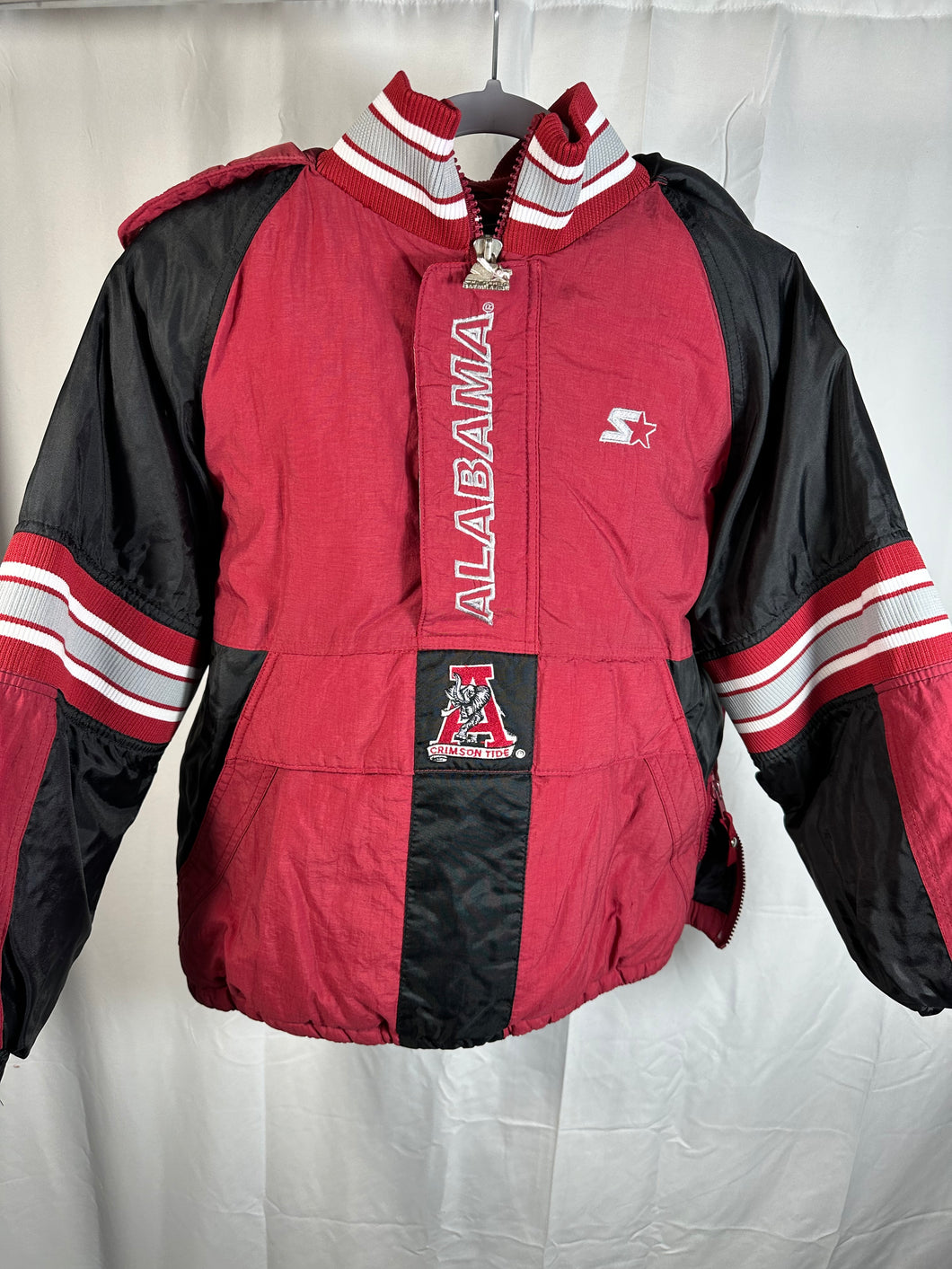 Vintage Starter X Alabama Puffer Jacket Youth Medium