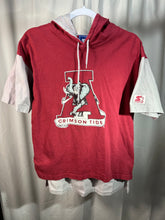 Load image into Gallery viewer, Vintage Alabama X Starter Hoodie T-Shirt Medium
