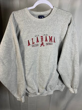 Load image into Gallery viewer, Vintage Alabama Embroidered Grey Sweatshirt Large
