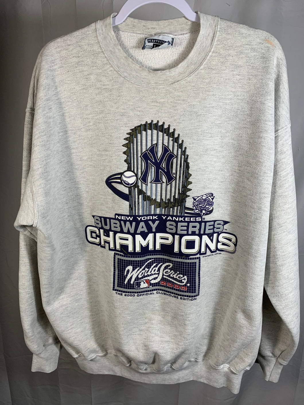 Yankees 2000 Subway Series Champs Sweatshirt XL Nonbama