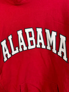 Retro Alabama Spellout Hoodie Sweatshirt Medium