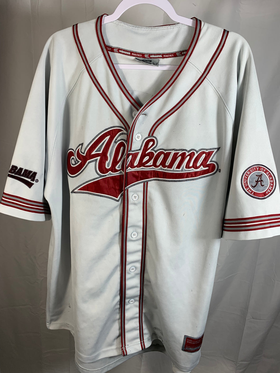 Alabama Baseball Jersey XL