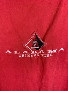 Vintage Alabama Crimson Tide Embroidered T-Shirt Large