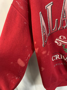 Vintage Alabama Distressed Sweatshirt XL