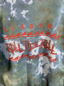Vintage Alabama Tie Dye Sweatshirt Large