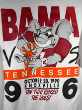 Load image into Gallery viewer, 1990 Bama vs Tennessee Game Day T-Shirt Medium

