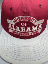 Load image into Gallery viewer, Vintage University of Alabama Two Tone SnapBack Hat
