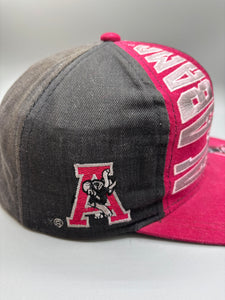 Vintage Alabama Color Block Rare Snapback Hat