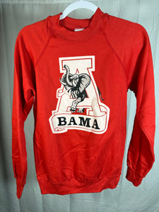 Vintage Alabama Red Crewneck Sweatshirt Small