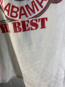 Vintage Alabama White T-Shirt Medium