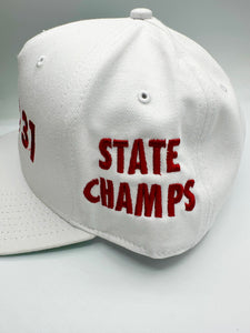 4th & 31 White Game Day Custom SnapBack Hat