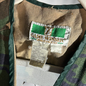 Vintage Camo Vest Nonbama Large