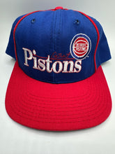 Load image into Gallery viewer, Vintage Detroit Pistons SnapBack Hat Nonbama
