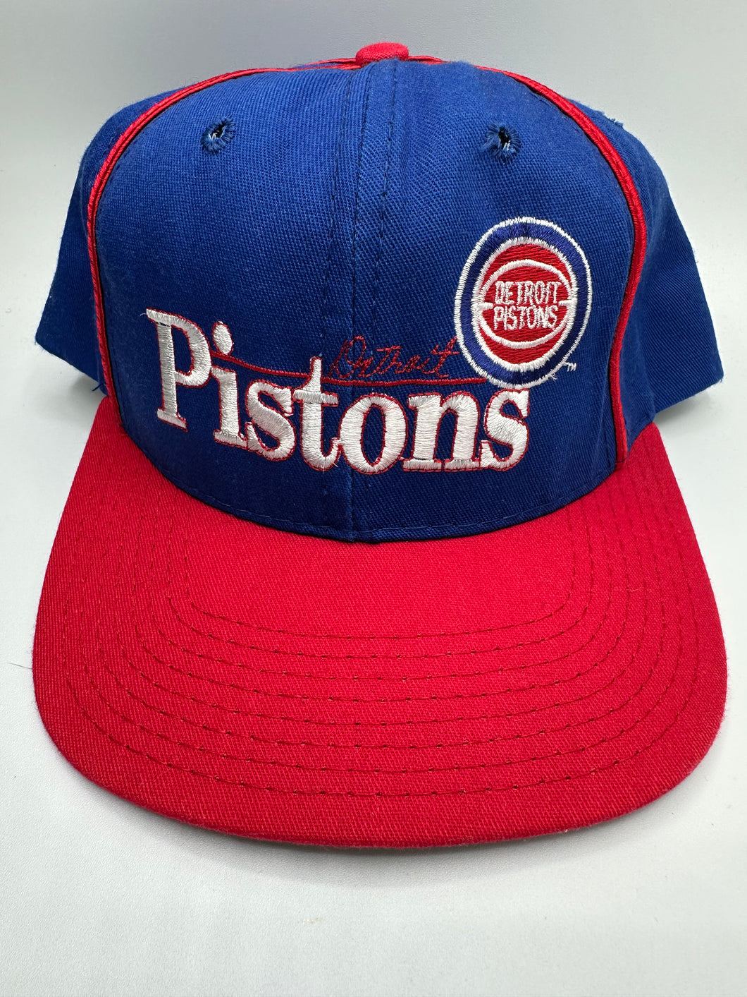 Vintage Detroit Pistons SnapBack Hat Nonbama
