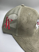 Load image into Gallery viewer, Dancing Elephant Custom Corduroy Mesh Snapback
