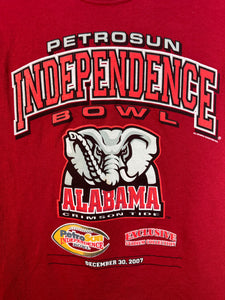 2007 Independence Bowl Game Day T-Shirt Medium