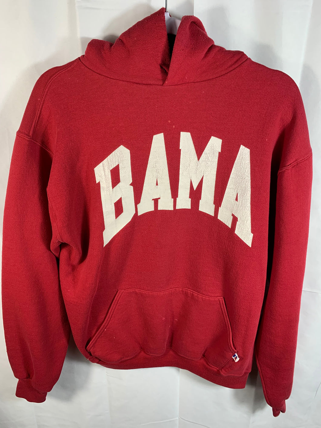Vintage Bama Spellout Hoodie Sweatshirt Medium