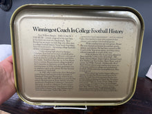 Load image into Gallery viewer, Coach Bear Bryant X Krystal’s 315th Win Commemorative Tray
