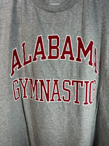 Vintage Nike X Alabama Gymnastics Grey T-Shirt XL