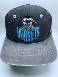 Vintage Charlotte Hornets Snapback Hat