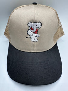 Alabama Vintage Custom Dancing Elephant Snapback with Mesh back