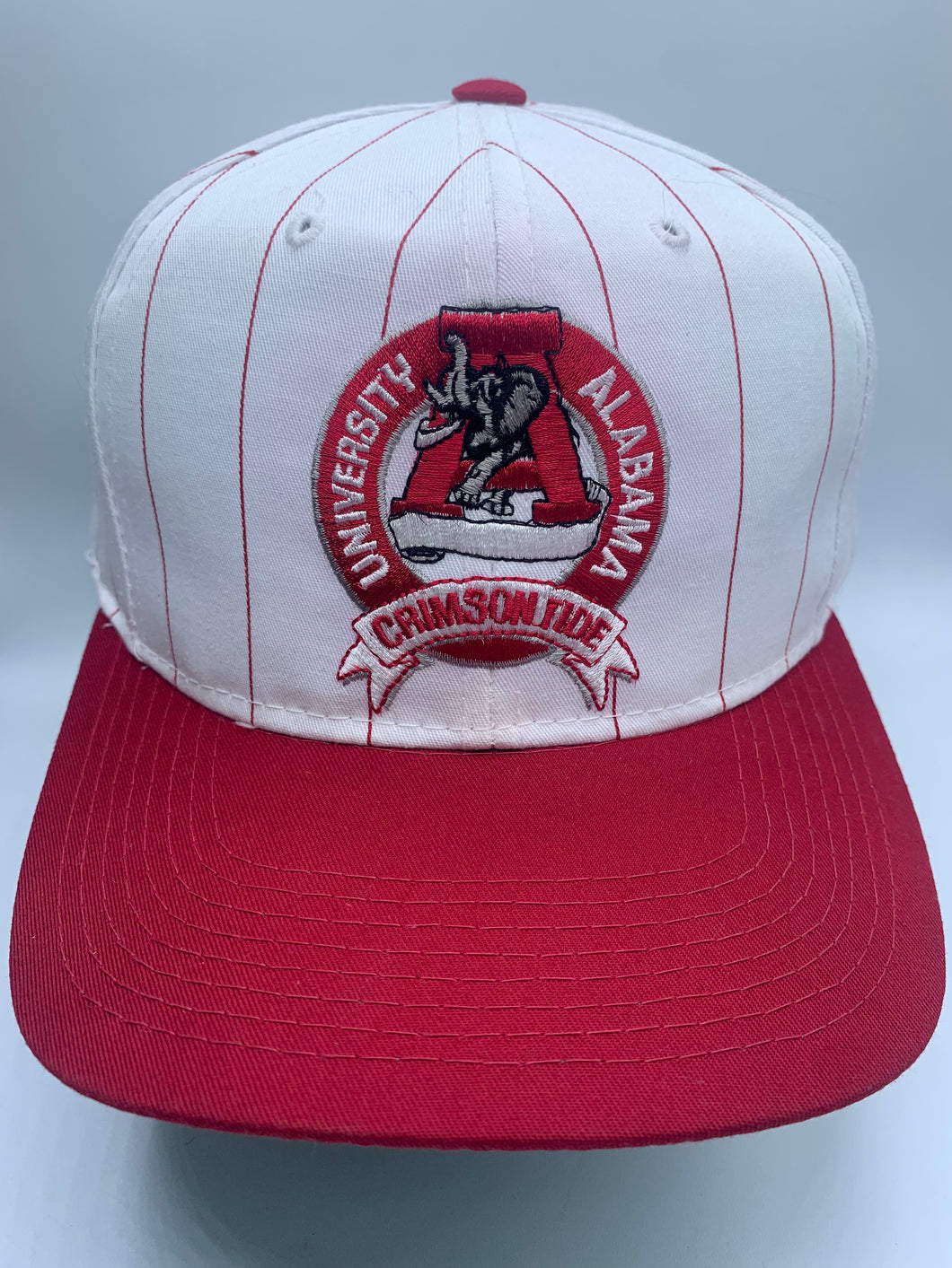 Vintage Alabama X Starter Pinstripes Snapback Hat