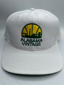 Alabama Vintage SuperSonics Custom SnapBack Hat