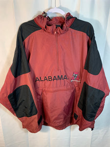 Vintage Alabama Windbreaker Jacket w Hood XL