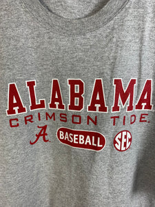 Vintage Alabama Baseball Grey T-Shirt XL