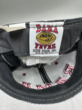 Load image into Gallery viewer, Vintage Bama Spellout Black Fitted Hat Sz 7
