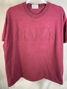 Vintage Alabama Embossed T-Shirt Large