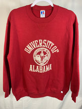 Load image into Gallery viewer, Vintage University of Alabama Crest Russell Sweatshirt XL
