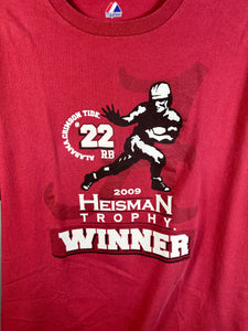Mark Ingram Heisman Trophy T-Shirt Large